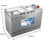 I9 VARTA PROMOTIVE Battery 12V 120Ah 620047078 663